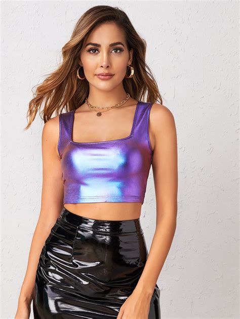 metallic fabric tank tops|metallic tank tops for women.